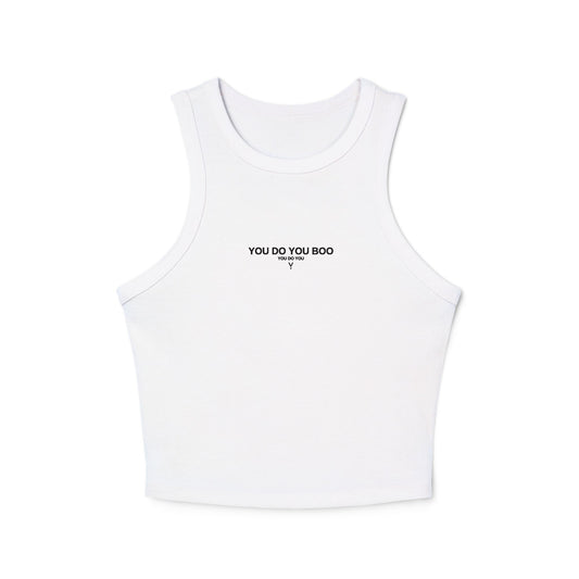 Tank Top - You Do You Boo Rib Racer Tank Top