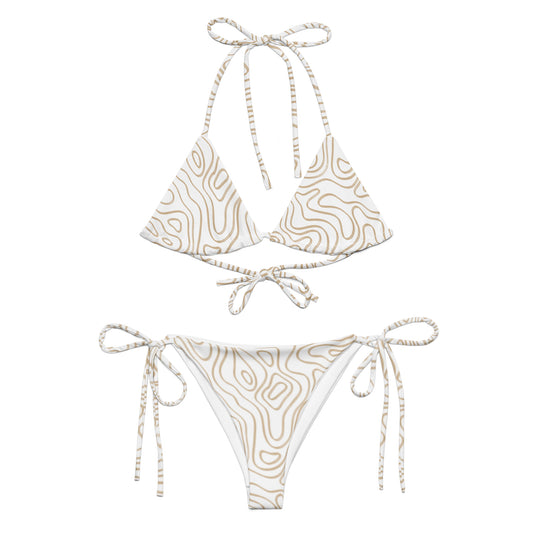 Beige String Bikini