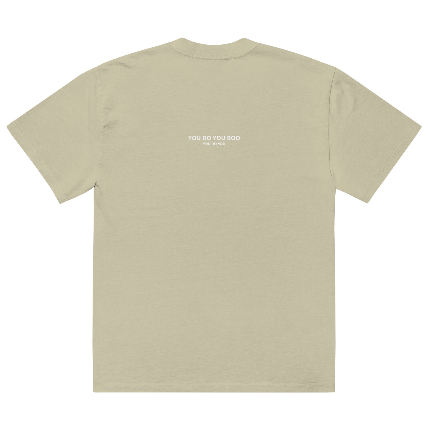 Unisex Beige Oversized t-shirt - You Do You Boo