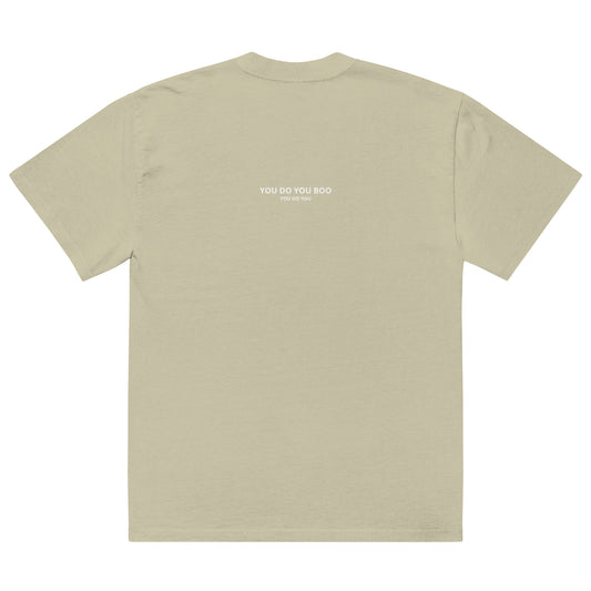 Unisex Beige Oversized t-shirt - You Do You Boo